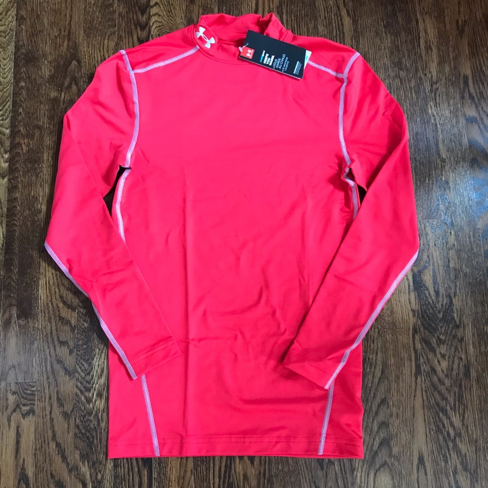 Men's UA ColdGear® Armour Compression Mock